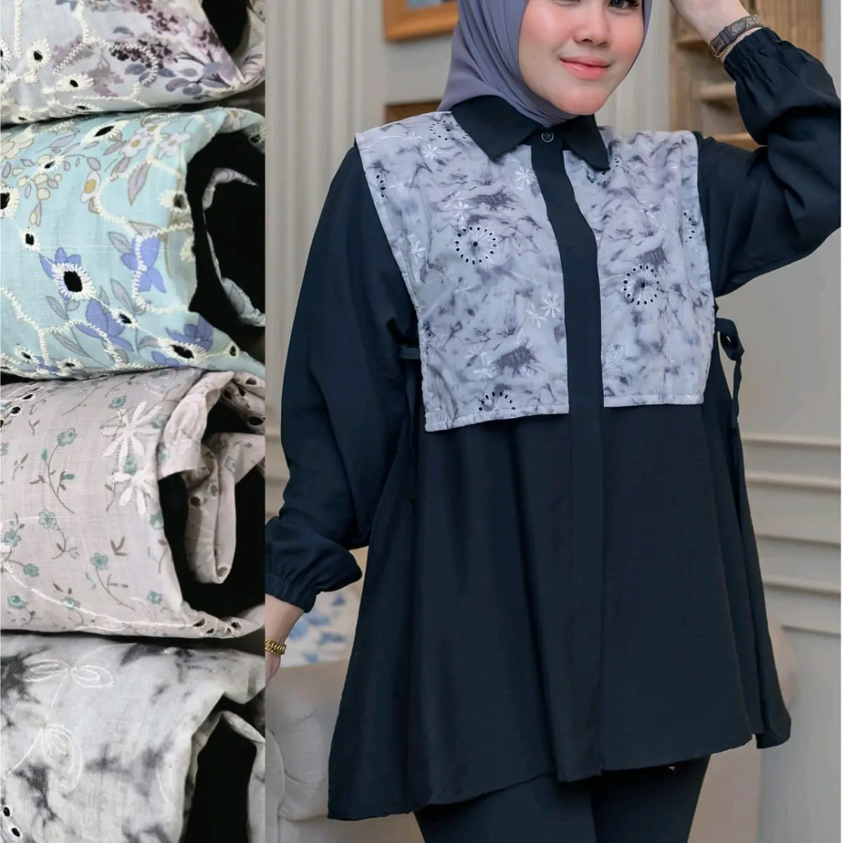 top madam black terbaru winody/update fashion terbaru winody/atasan wanita kekinian Casual