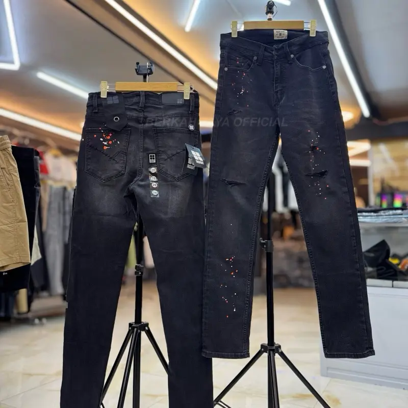 [ BERCAK JEANS PRIA PREMIUM HIGH QUALITY INS
