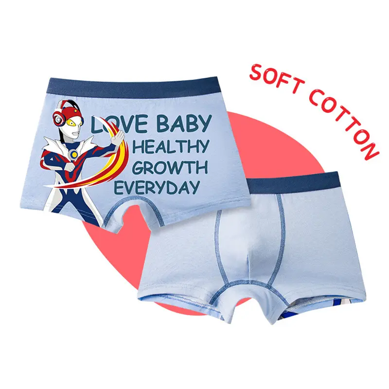 3PCS Celana Dalam Anak Laki-Laki Kartun Fashion Anak Katun Bernapas CD 6