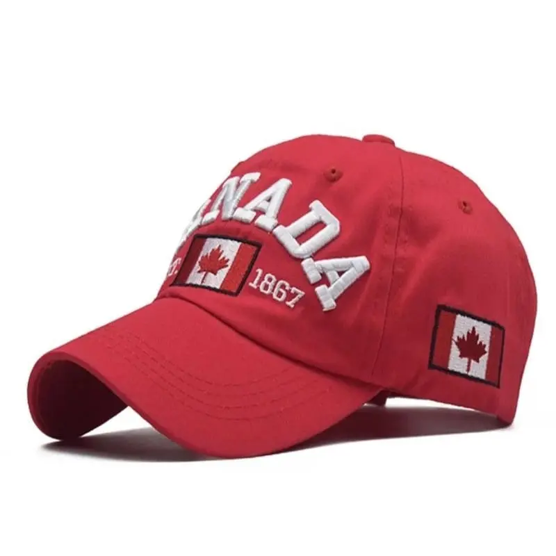 BISA COD Topi Baseball Unisex Cap Canada EST 1867 /Topi Fashion Pria Wanita Original Premium