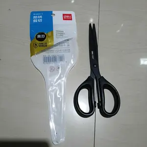 Deli Tools Gunting Telfon Alat Perkakas 6009-S Hitam & Biru Desain Ergonomis Tajam Tahan Lama Multifungsi Praktis