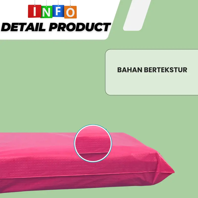 Polymailer Plastik Packing 25x35cm Isi 100pcs Lem Perekat 8