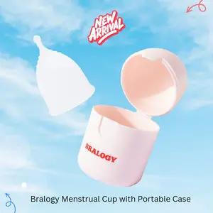 Bralogy - Reusable Menstrual Cup with Portable Case