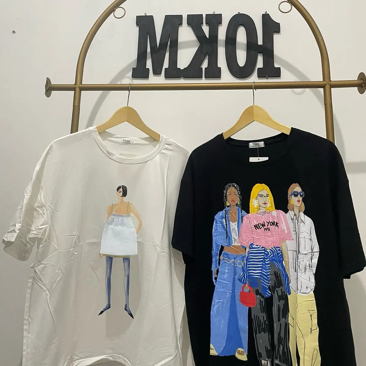 Kaos oversize import / kaos wanita