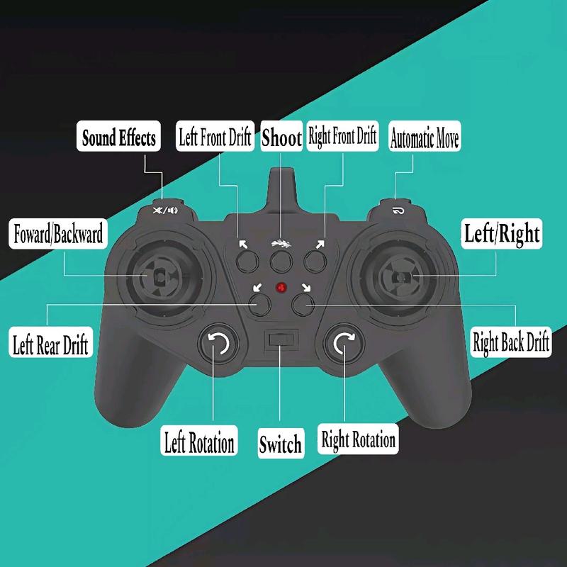 Water Shooting Remote Control Car/Remote Control Tank/Turret/Able To Rotate 360 Degree/Rc Toy/RC Tank 5