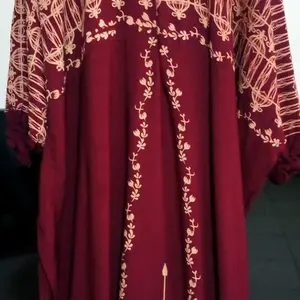 Kaftan Fadila Busui Super Jumbo Batik Rayon Premium Adem Tebal Nyaman