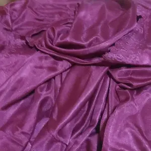 baju dress tricort , baju tidur malam , baju tidur nyaman digunakan, 2 in 1 dress , dress lingerie , dress tricort Satin Wanita Piyama putih tricot sutra regular baju  tidur kimono kimono  tidur