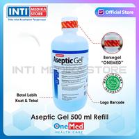 Gambar ONEMED - Aseptic Gel 500ml Refill / Antiseptik Gel / Hand Sanitizer dari INTI MEDIKA STORE Kota Administrasi Jakarta Barat 2 Tokopedia