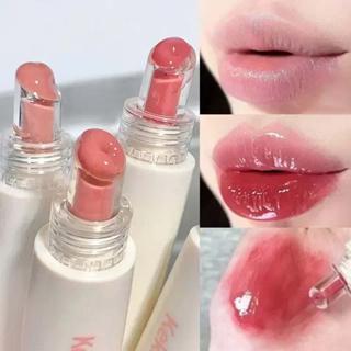 KEKE MOOD Jelly Lip Gloss Jelly Lip Balm Water Lipgloss Mirror Lipgloss Glossy Lip Goss Jelly Lipstick Lip Jelly Lipgloss Lip Plumper Moisturizing Lip Balm Bibir Kering Lipstick Cair Glossy Watery Lipstik 1
