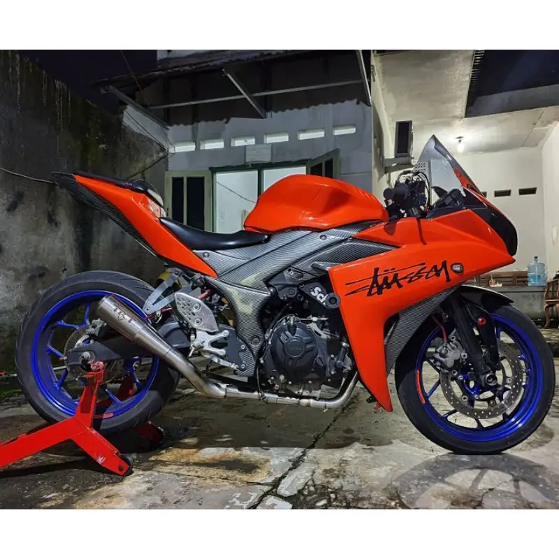 knalpot racing CBR250RR R25 NINJA 250FI NINJA 250 karbu Triton type GT-5 series free DB killer 3