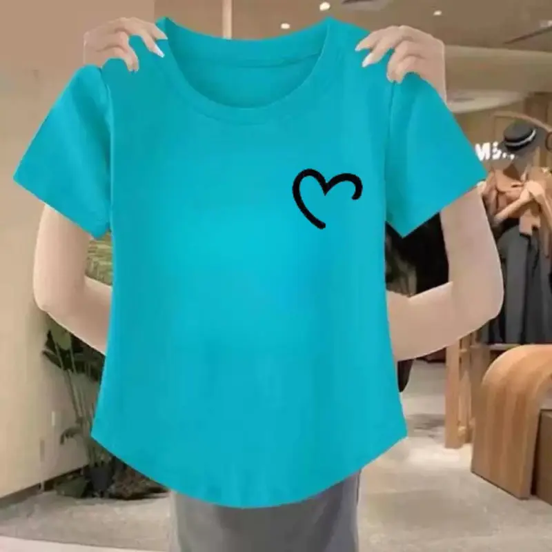 Kaos Atasan Oblong Wanita/Bahan Spandek Distro Printing Premium/Lengan Pendek 1