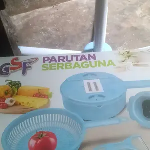 CMC[COD]Alat Parutan Baskom Pemotong Sayur Buah Serbaguna Multi Slicer Kitchenware/C-543