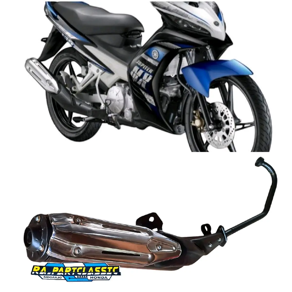 Knalpot Standard Yamaha Jupiter MX NEW 135 CC Termurah