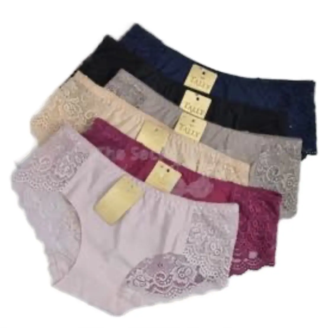 Celana dalam renda mini Nylon spandek mix renda brukat