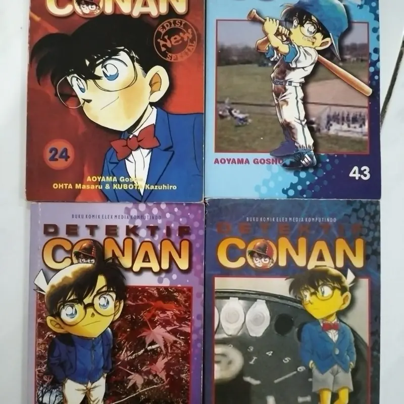 Buku Komik Detektif Conan Good Condition Original