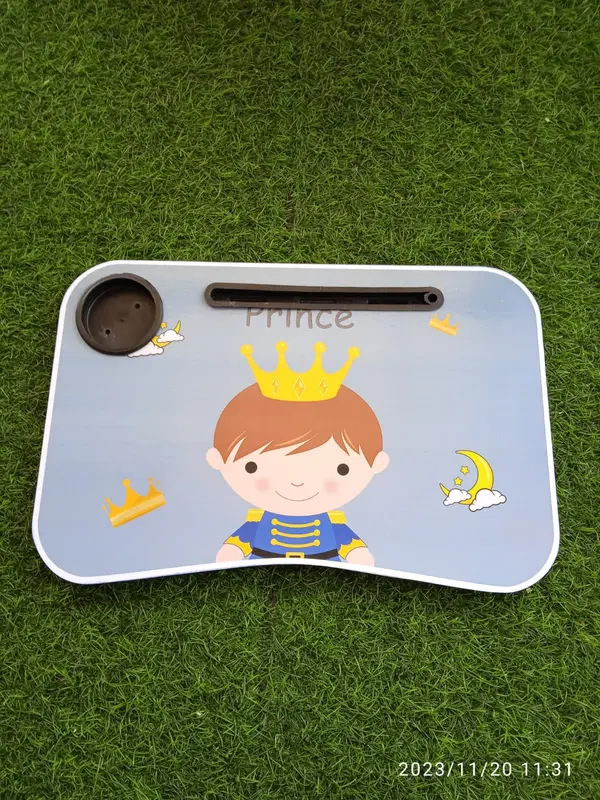 Apazada - Meja Lipat Belajar Anak Motif Karakter / Meja Lipat Portable Furniture Serbaguna  meja bisa di lipat sudah dirakit 5