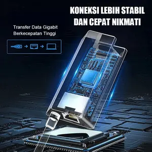 Jalan Tol Data Gigabit! Adaptor USB untuk Koneksi Super Cepat dan Stabil Seperti di Jalan Tol!