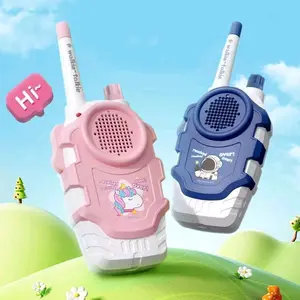 [versi premium] Mainan Anak Walkie Talkie Nirkabel Anak Jarak Jauh 500 Meter Edukasi Mainan Telepon 2pcs