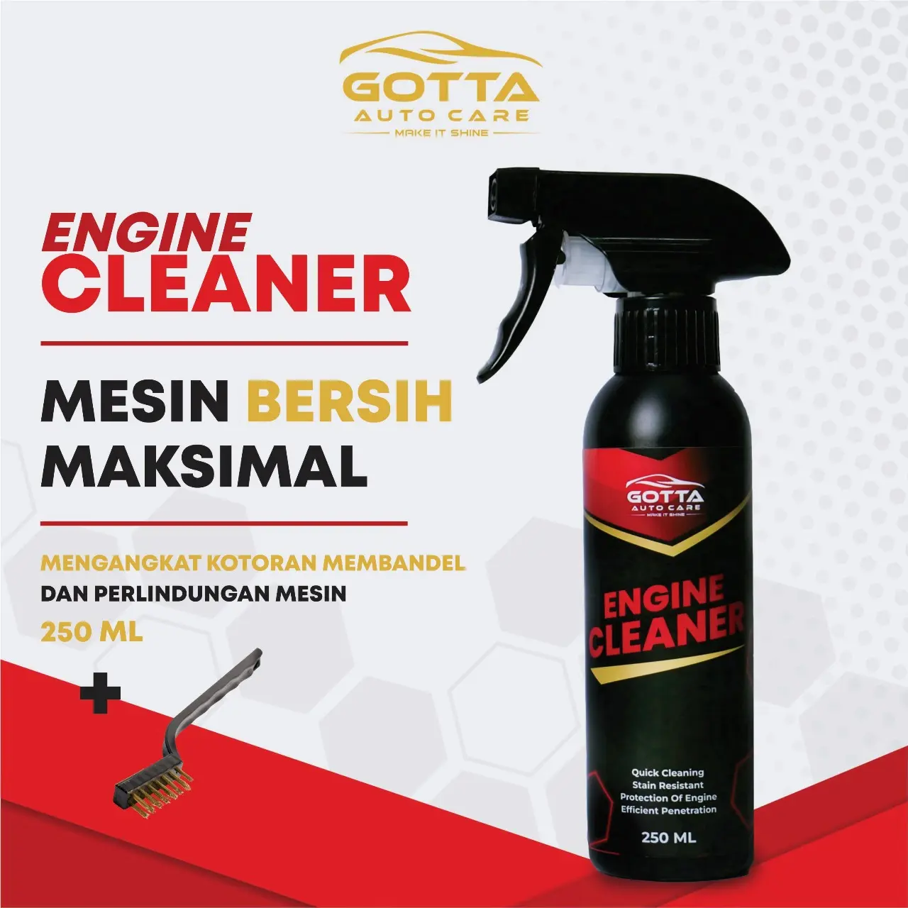 Engine Cleaner - Pembersih Mesin Mobil Motor - Gotta Auto Care degreaser