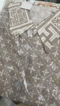 Product Review of BATIK RAVINDRA Blouse Batik Karina Katun Wanita from B**s 0