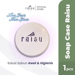 Raisu Soap Case / Wadah Sabun - Solusi Praktis & Higienis untuk Sabunmu