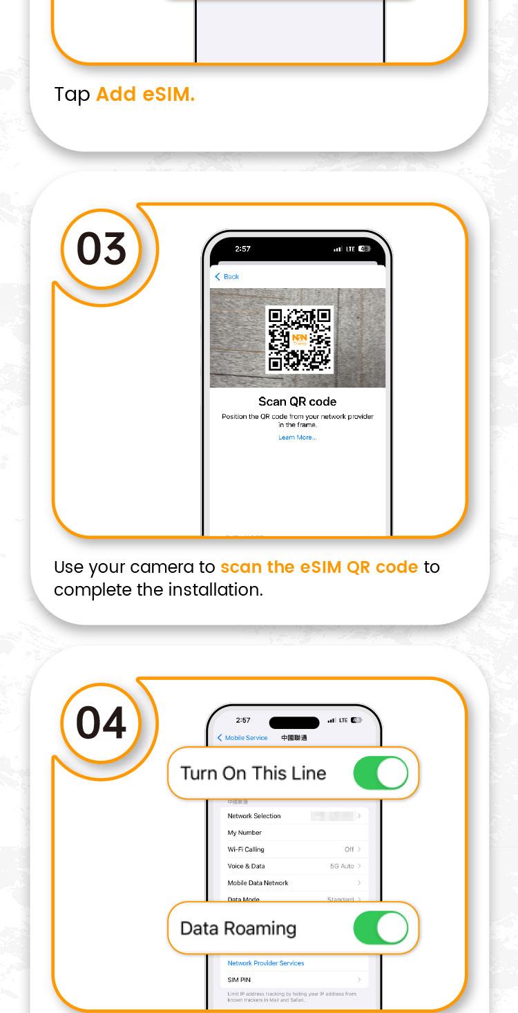 Product Introduction of NPN Travel Voucher for South Korea embedded SIM 3-15Days Daily 500MB-8GB Unlimited Data (Physical Voucher) 2