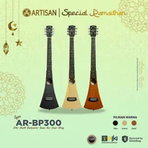 ARTISAN Gitar Akustik  Backpacker Tanam Besi AR - BP300 Senar String Guitar