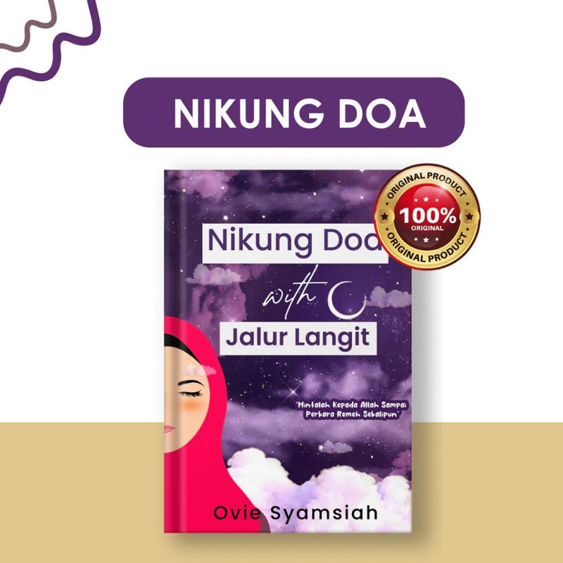BUKU NIKUNG DOA DENGAN JALUR LANGIT ORIGINAL BY OVIE SYAMSIAH GRATIS ONGKIR 1