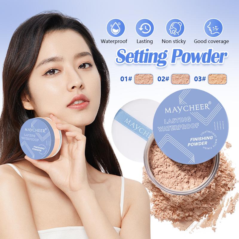 MAYCHEER Setting Powder Long-lasting Waterproof Natural Contour ...