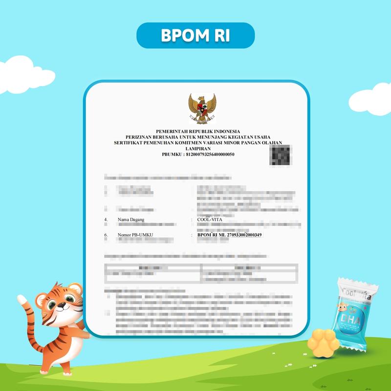 [EXCLUSIVE YUXI] 2 Box Coolvita DHA Gummy Buah Mix Apel, Mangga, dan Jeruk (Total 28 Gummy) + 1 Botol Calcium Chewable (Total 30 Tablet) | Suplemen Anak (Mulai 3 Tahun) dan Dewasa | Dukung Tumbuh Kembang Otak, Tulang & Gigi Secara Optimal 3