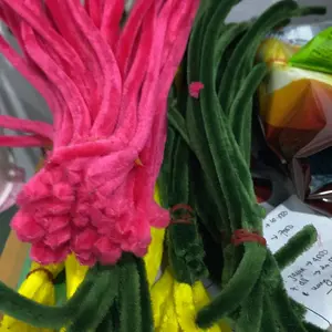 Kawat Bulu MERCY 1 Ikat = 10 Tangkai Kawat KERAJINAN TANGAN Pipe Cleaner Hand Bouquet