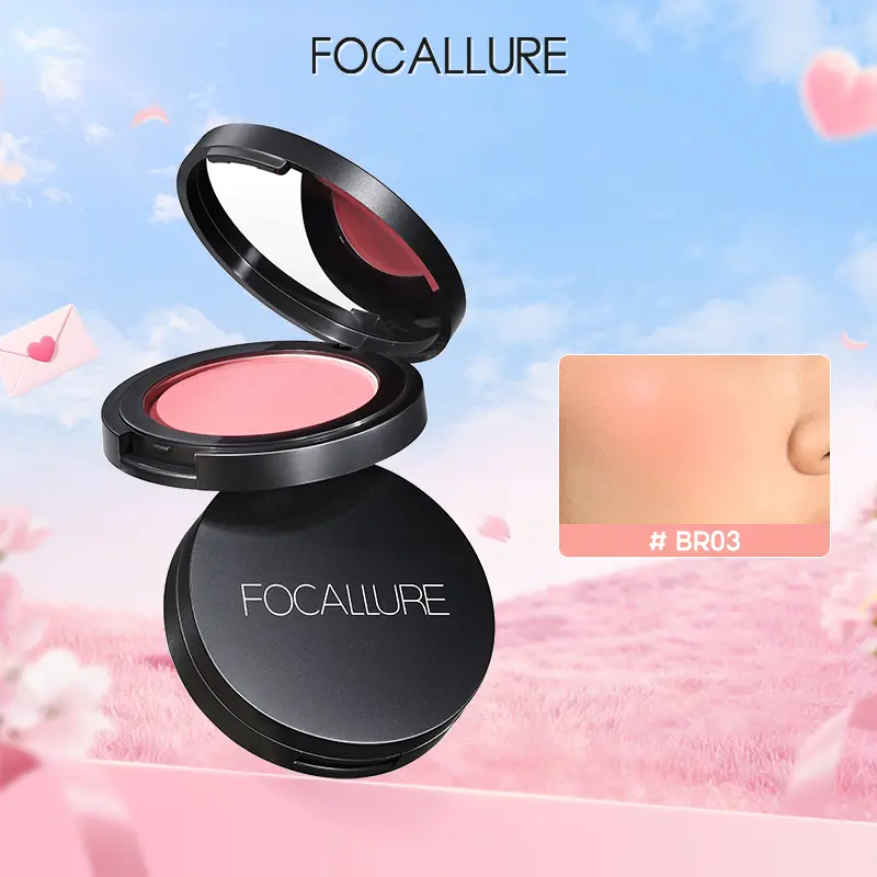 Phấn Má Hồng Focallure Màu Sắc Tùy Chọn Trang Điểm Tự Nhiên Thời Trang  Phù Hợp Mọi Loại Da