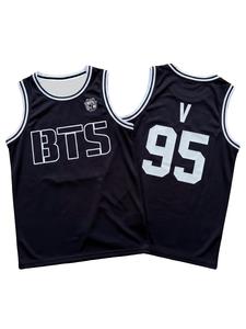 Camiseta de baloncesto BTS K‑pop para fans hombres y mujeres, camiseta de Suga apta para fans de BTS y jugadores de todas las edades, camiseta de concierto de K‑pop