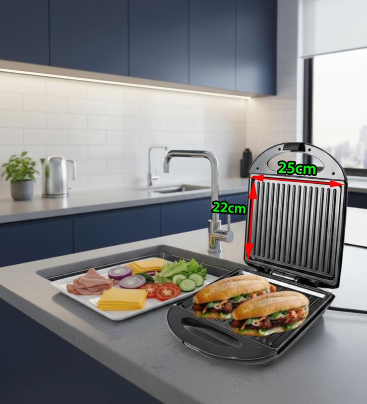 Lọai To Đại Máy nướng bánh mì sandwich máy kẹp bánh mì Bulla cao cấp - Bảo hành 12 tháng