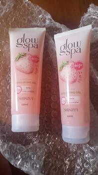 Product Review of [BUY1 GET1] Shinzui Glow Spa Exfoliating Gel 130 ml | Cica / Ichigo / Honey | Mengangkat Sel Kulit Mati from ☯**ل ᥫ** 1