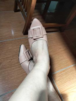 Product Review of Sandal Wanita Bustong Teplek Kotak Cantik Shoes Sendal Cewek from Y**_ 0