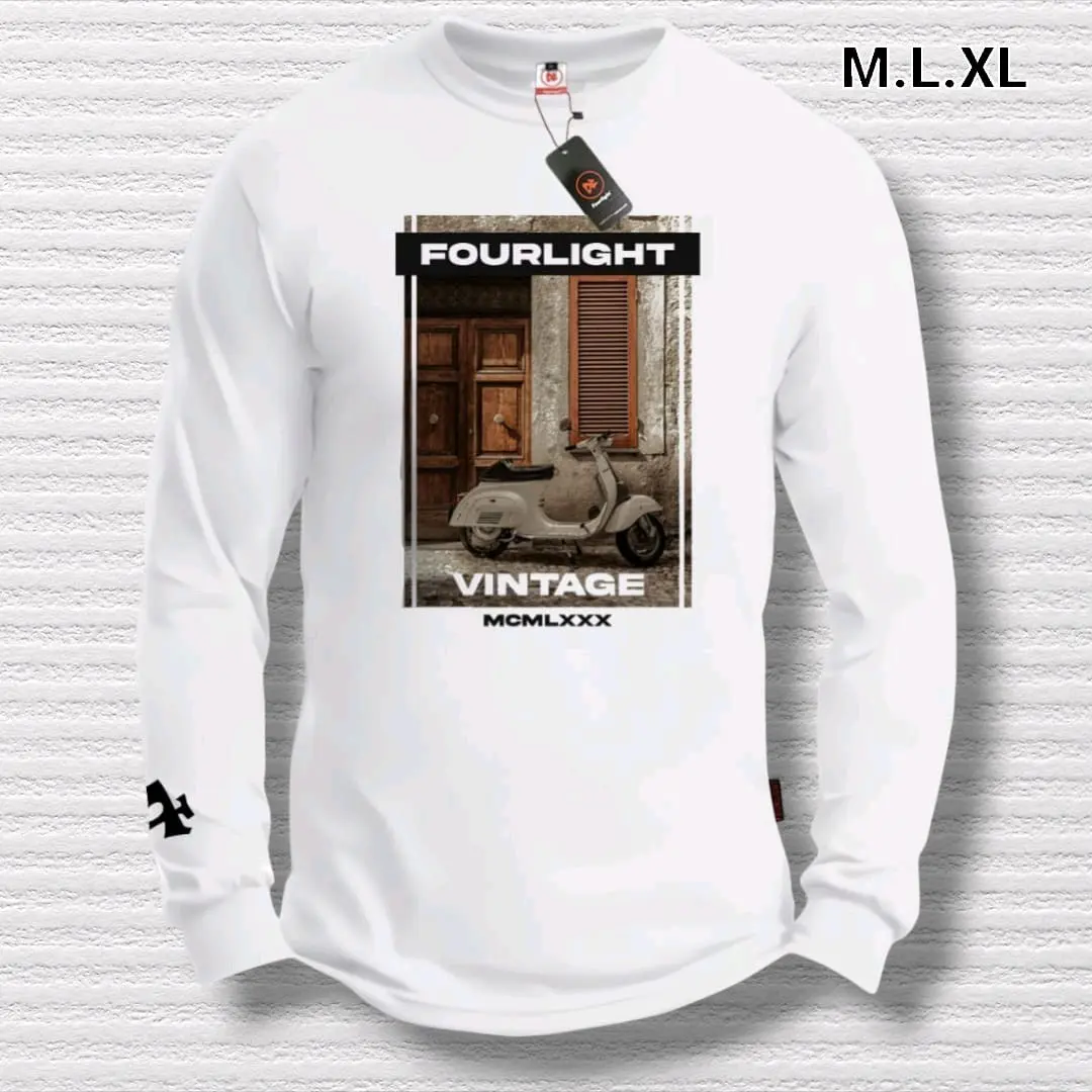 KAOS DISTRO PRIA T.SHIERT PRIA PREMIUM SIZE M,L,XL COMBAD 30S Panjang Bandung Combed Dewasa Kain