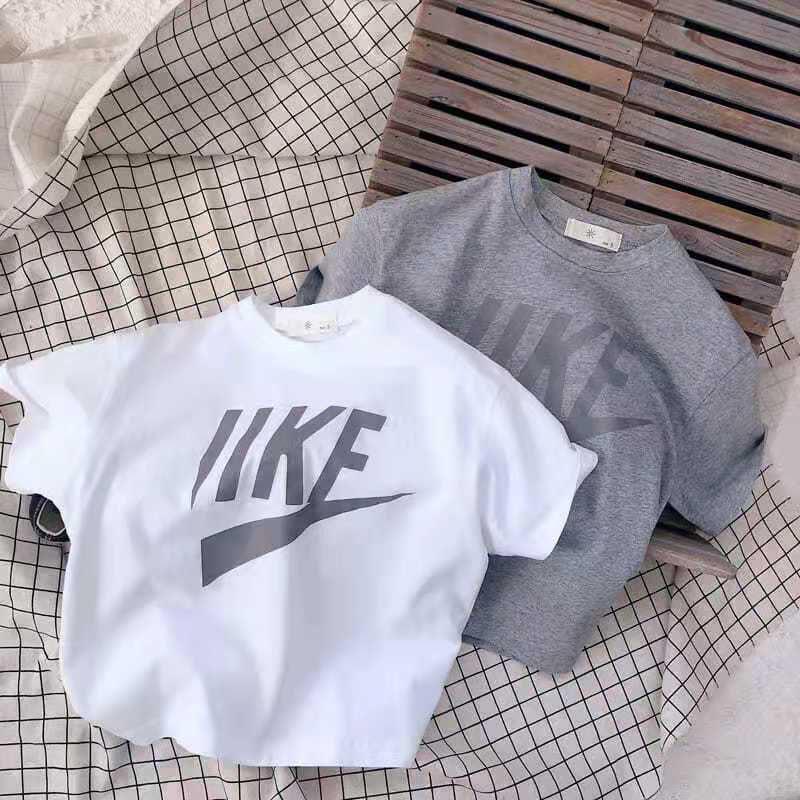 Product Introduction of Boys Summer Trendy T-shirt Top Short sleeved Loose Pullover Versatile Thin Breathable Unisex Clothes Trendy softjeansbaby 6