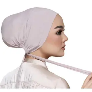 Ciput Hijab Tali Turki Inner Kaos Rayon Tali Belakang Dalaman Hijab