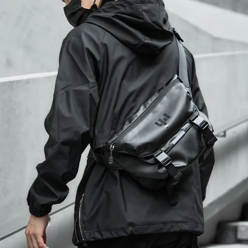 Sling Bags for men Functional Crossbody Bag Zipper Bag Sports Bag Waterproof Anti-Thief Casual Bag Street Shoulder Bag Versatile Fashion Portable Travel Bag Cycling Bag
