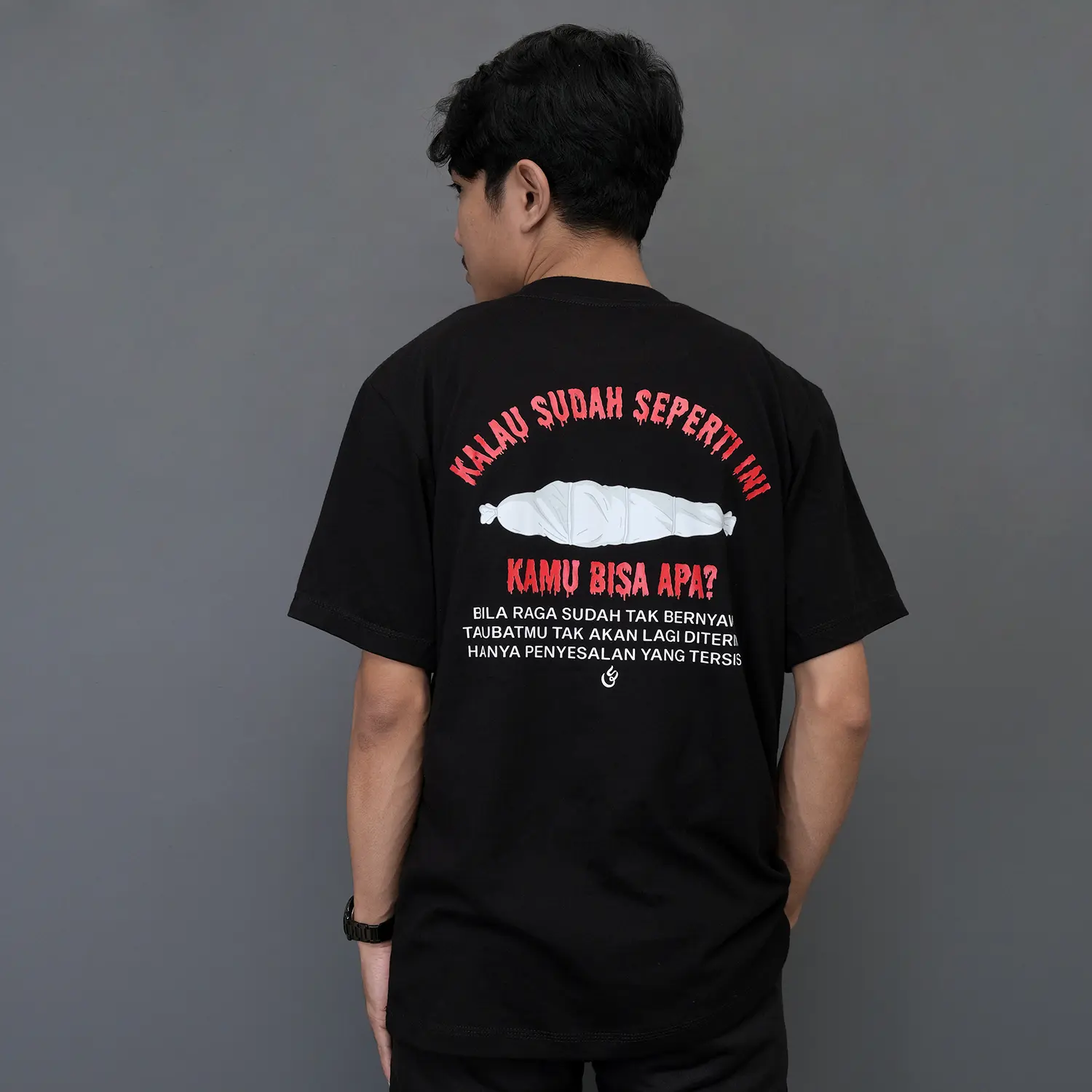 Kepswah Official - Kaos Kalau Sudah Begini Kamu Bisa Apa - Baju Muslim Dakwah Islami - T-Shirt Combed 24s Unisex
