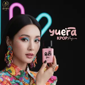 Yuera Yuri Parfum Kpop Idol Pink Edition 35ml Extrait De Parfum Wanita Wangi Glamor & Tahan Lama BPOM Approved