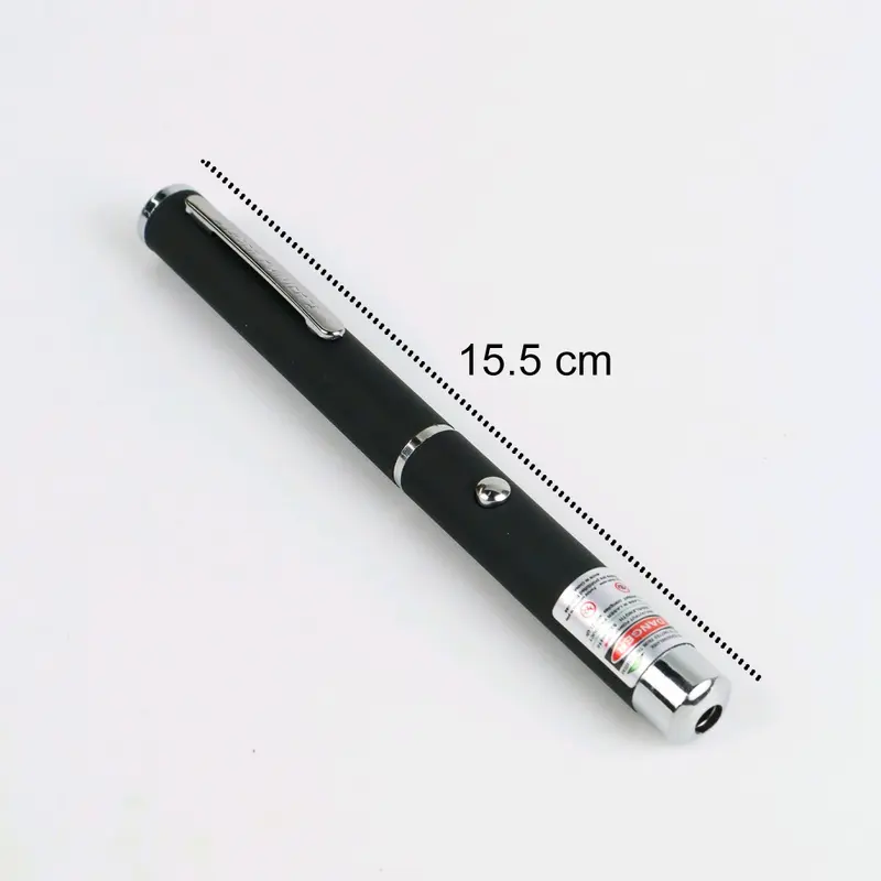 Laser Pointer Pen Presentasi High Power Baterai AAA 5mw Beam Hijau - ZY0001 4