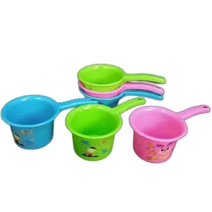 2 Biji - Gayung Anak Kecil atau Gayung Air untuk Memasak Warna Warni & Gambar Random Desain Lucu Nyaman Digunakan