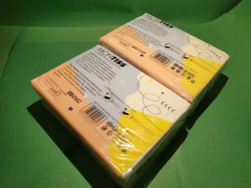TISU WAJAH MONTISS SOFTNESS 2 PLY 120 SHEET (1PCS) Tissue ramah lingkungan garasi 4