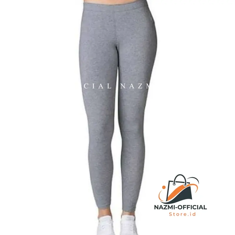 NAZMI legging PANJNG SHOFT RAYON bahan spandek kaos standar jumbo simple cuci kering 2