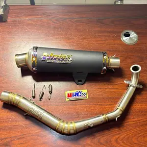 KNALPOT RACING VARKY V2 coating stainles