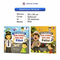 Gambar Buku Anak Seri Saat Besar Nanti : Cita - Citaku Mau Jadi Pilot Dan Cita - Citaku Mau Jadi Polisi / GPU - PILOT dari Pustaka Baru Press Kab. Bantul 3 Tokopedia