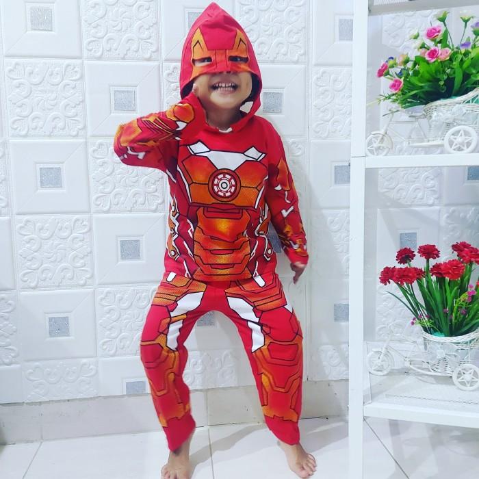 KOLEKSI BARU KOSTUM IRON MAN - KOSTUM SUPERHERO ANAK - STELAN ANAK LAKI-LAKI 0