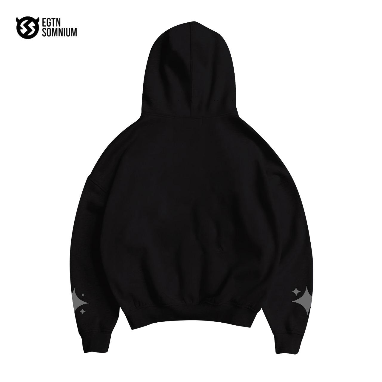 EGTNSOMNIUM - Jaket Sweater Hoodie Boxy Zipper EGTN BLACK Original Distro Pria Dan Wanita Pullover High Quality Warna Putih Katun Fleece Tebal 280 gsm Lembut Nyaman EGTNSOMNIUM - Jaket Sweater Hoodie Boxy Zipper EGTN BLACK Original Distro Pria Dan Wanita Pullover High Quality Warna Putih Katun Fleece Tebal 280 gsm Lembut Nyaman